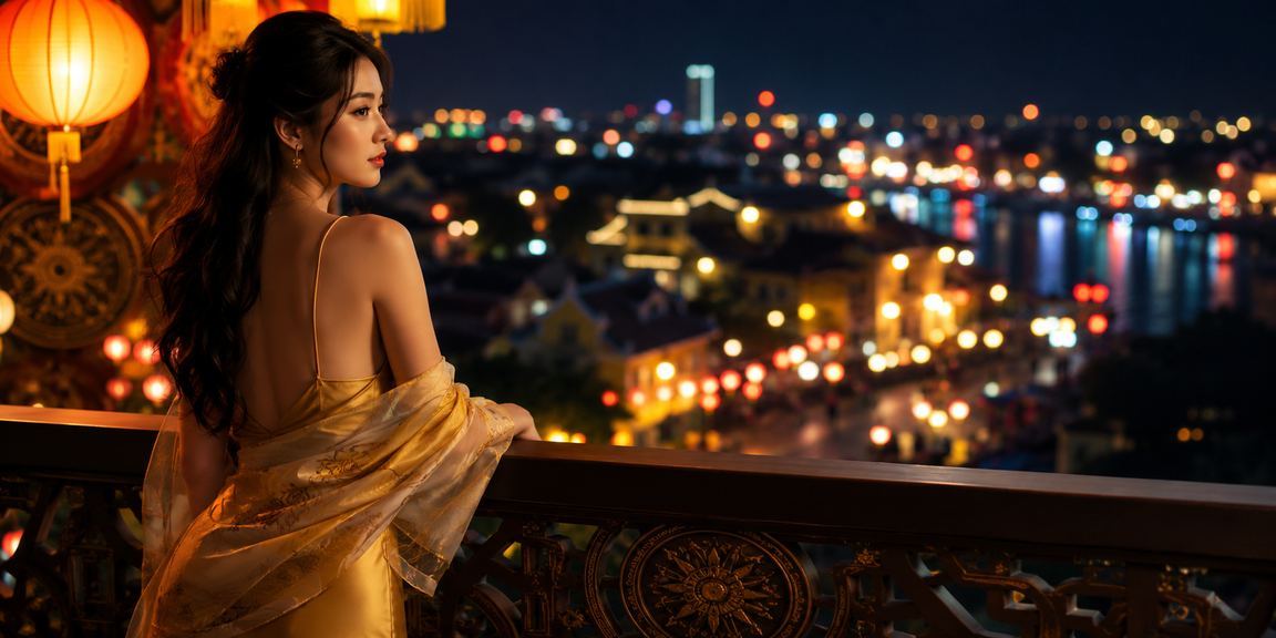 Không khí giải trí casino sôi động tại chợ đêm Huế – người dùng tham gia jackpot trên điện thoại
